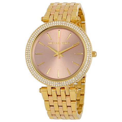 Michael Kors Darci Pink Dial Ladies Watch MK3507